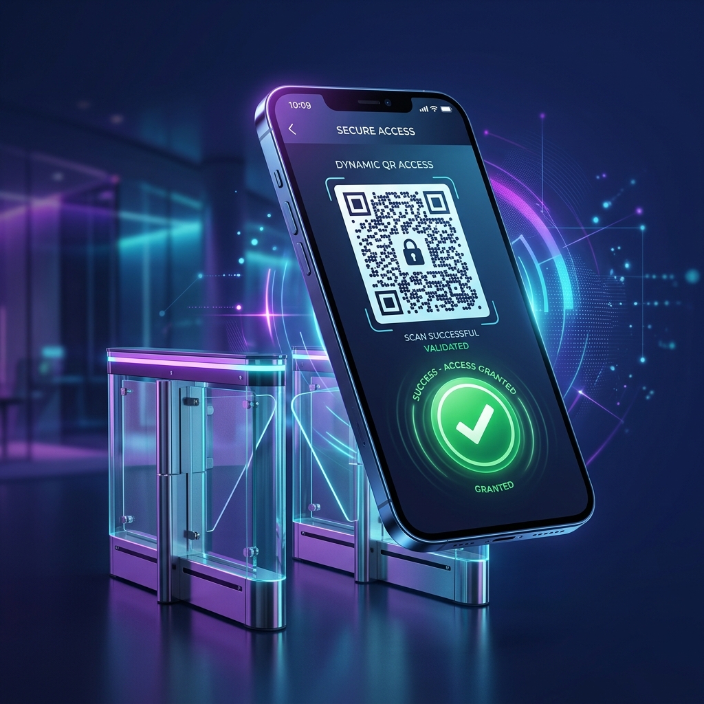 Acceso Express QR Mockup